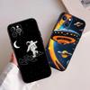 RA4 Astronaut Space Moon Alien Case for Samsung A11 A12 A13 A15 A52S A53 A55 A56 A70 A71 A72 A73 F06 F16 F56 S10 Plus S10e