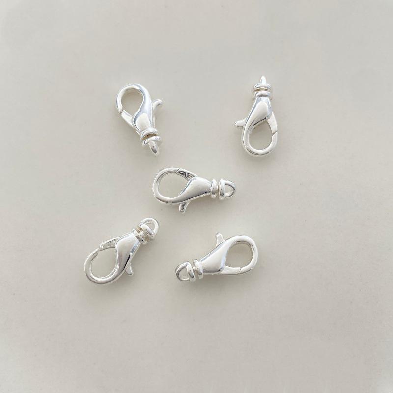 Rotating Copper & 14K Gold-Plated Heart Lobster Clasp for Long-Lasting Color in Necklace & Bracelet Jewelry