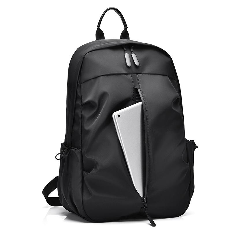 Casual Backpack for Men's Backpack Street European and American Simple Schoolbag Fashion Trend Computer Bag Travel