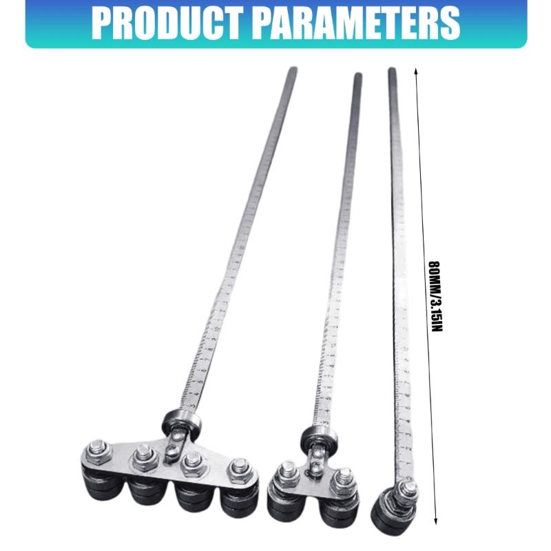 24TE Integrated Measuring and Cutting Guide Tool Combining Measure Accuracy for Access Stability and Perfect Alignment