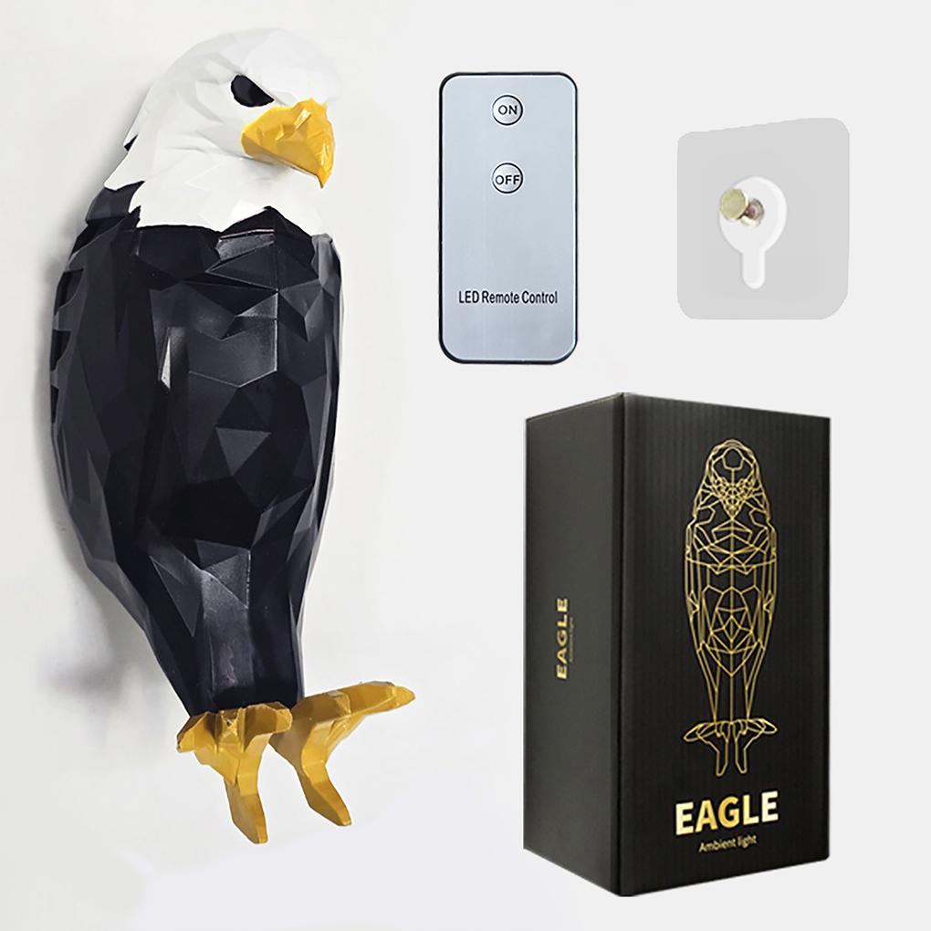 ABS American Eagle Night Light Durable And Wear-resistant Aplique Da Parete Bedroom Interior Light