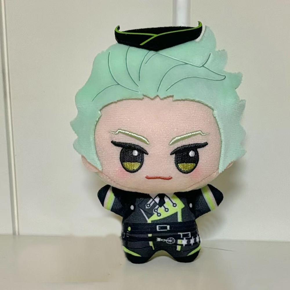 10cm Stuffed Twisted Sebek Zigvolt Plushie Anime Sebek Figures Plush Doll Toys Keychain Pendant Holiday Xmas Gifts