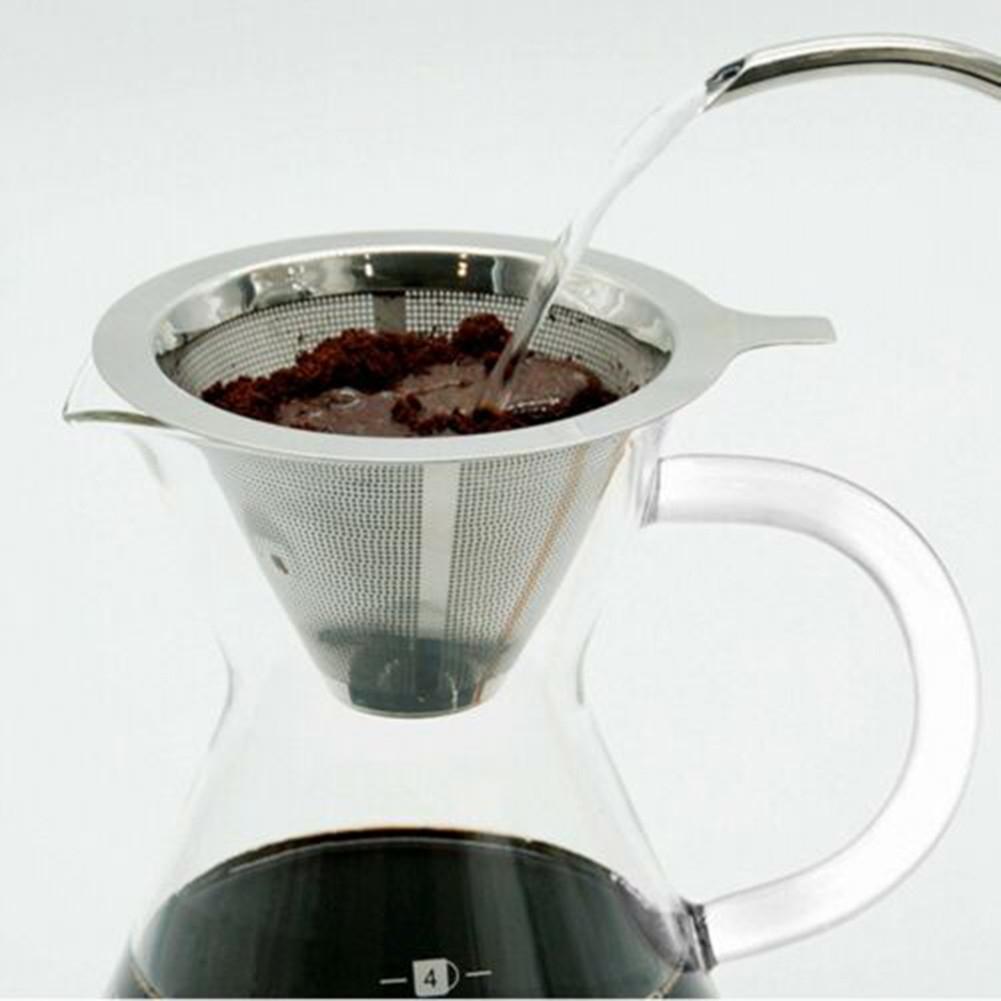 Kompakter Kaffee-Filterhalter-Dripper Heißwasser-Netz Tragbar