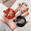Round Banana Clip Fish Shape Hair Clips New Crab Clips  Girls Use