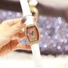 Same Fashion Retro Women'S Watch, Wine Barrel Type Diamond-Encrusted Digital Belt Waterproof Watch