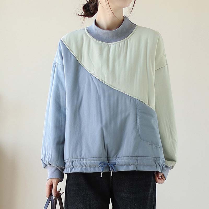 

Женский свитшот Осень Зима Утепленный Теплый Эластичный С Длинным Рукавом Оверсайз Топы XXL серый