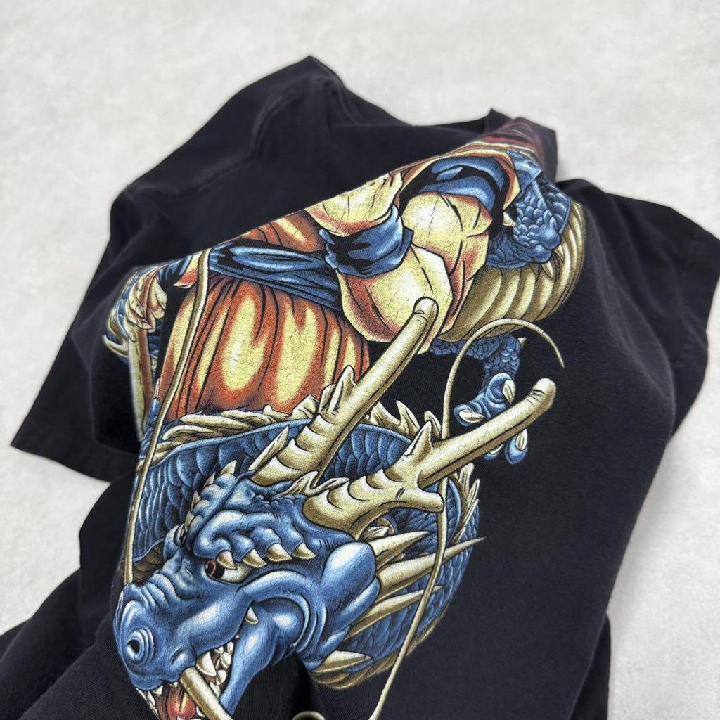 [USED] Vintage 90s Dragon Ball Z Son Goku Anime Shirt, Black, 11