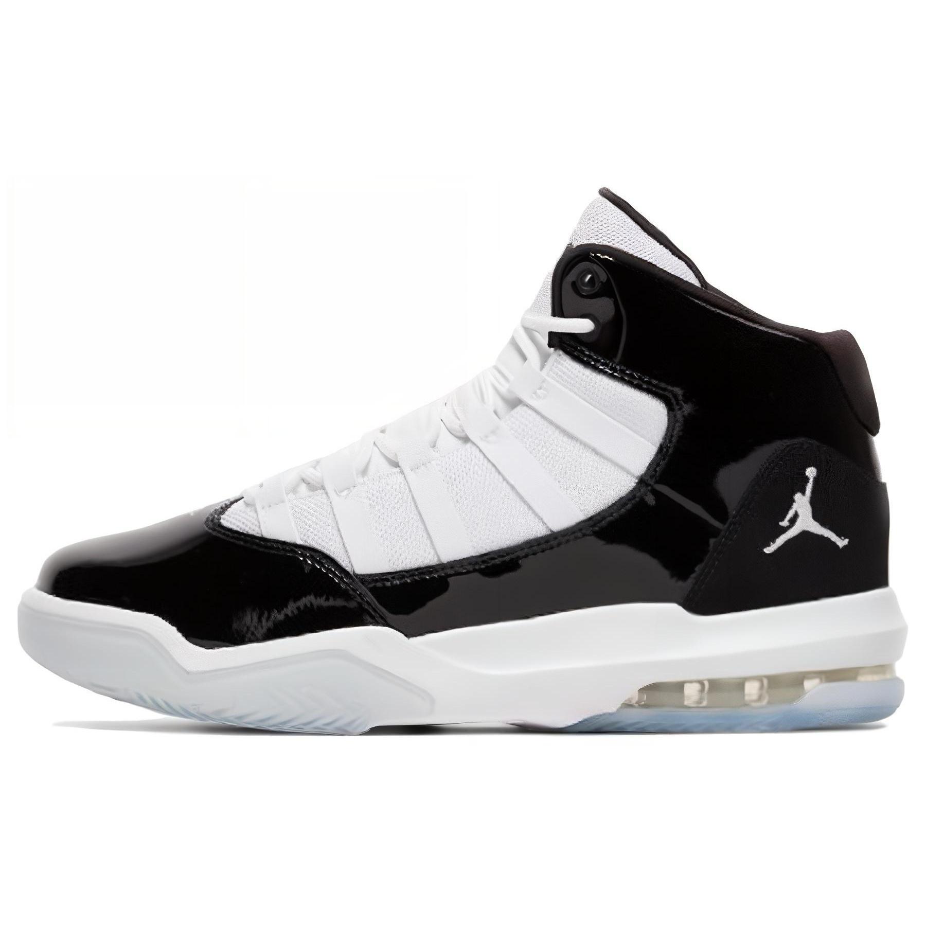 (GS) Air Jordan Max Aura Black White Kids AQ9214-011 EU 37.5