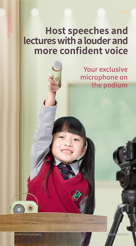 Bring Home KTV! Kids' Mini Karaoke Set for Parent-Child Fun and Baby's Melodic Voice