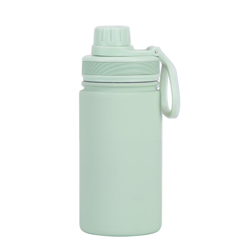 

350Ml Stainless Steel Sports Water Cup Wide Mouth Portable Bottle 316L Sports Thermos Cup 350ml светло-зеленый