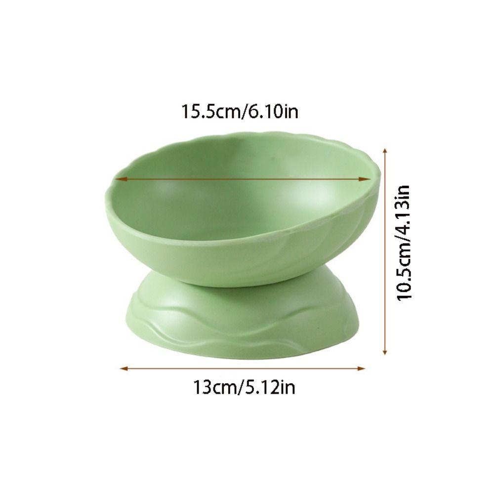 Slanted Mouth Cat Bowl Adjustable Dog Food Feeding Basin Pet Drinking Feeder  Kitten Puppy