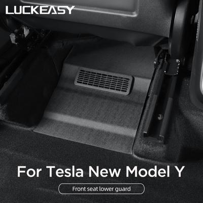 For Tesla Model Y Car Air Outlet Anti-clogging Net Under Seat Air Outlet Protective Cover 2026 Car Interior Accessories