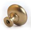 Khtumewrae 10 Pack 1-1/4 inch Kitchen Cabinet Knobs Champagne Bronze Cabinet Knobs Bedroom Dresser Round Drawer Knobs Single Hole Cabinet Pulls