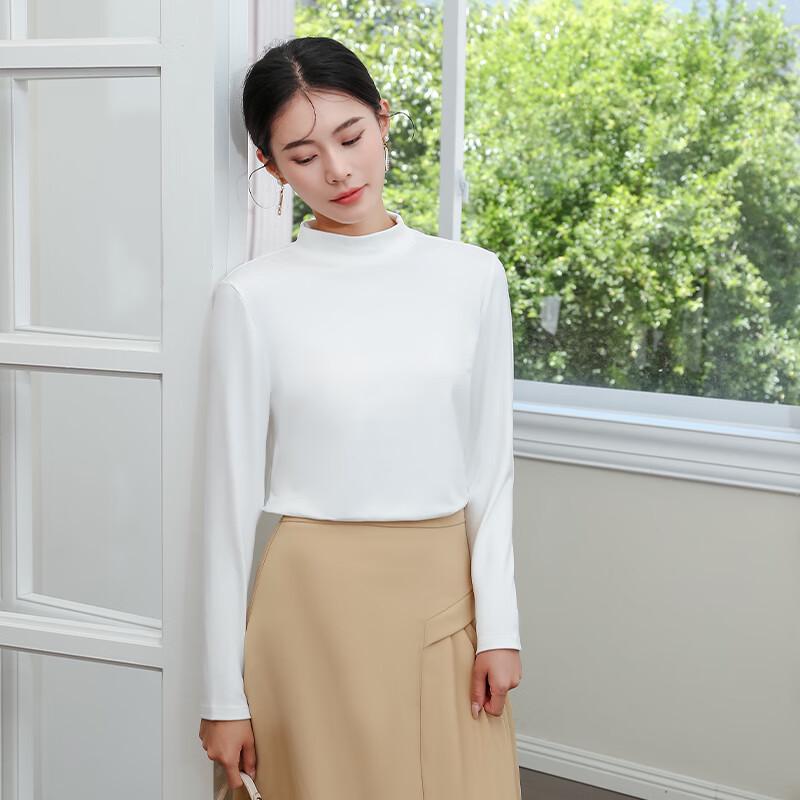 Fengxun Unisex De Rong Thickened Semi-High Collar Long Sleeve Base Layer Top FXPSPY08