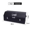 Leather Car Trunk Storage Box with Logo - Multifunctional Folding Organizer
