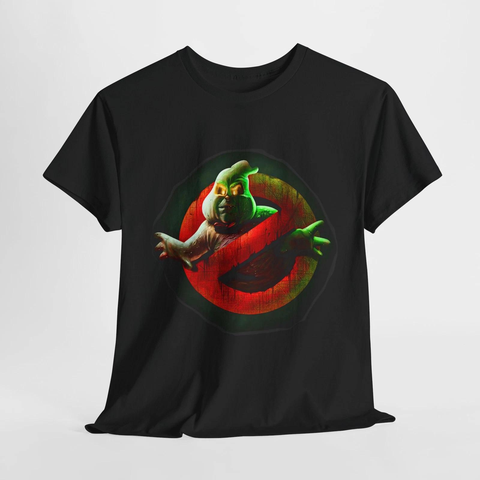 Retro Ghost Busters Unisex Heavy Cotton Tee, Vintage T-Shirt, Movie Merch, [...] L