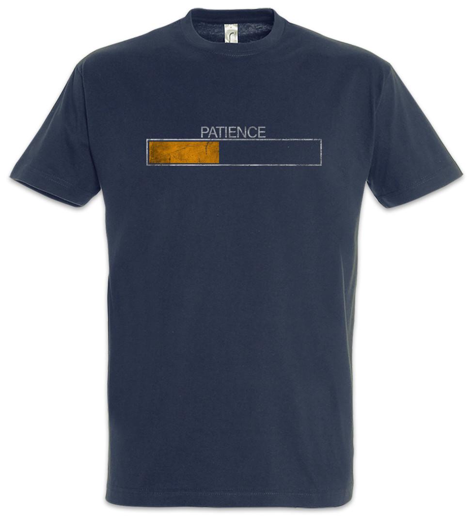 Patience T-Shirt Mens Womens Tees Top Loading Bar Teacher Professor Computer Science Scientist Fun S