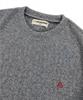 LENGAGEMENT Small Heart Daily Knit Sweater [Natural Gray]