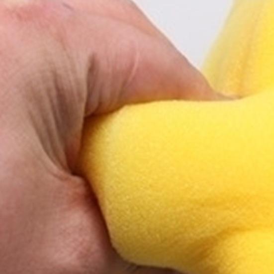 10Pcs Car Waxing Sponge Scratch Free Round Automotive Cleaning Waxing Polishing