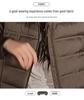 Women's Lightweight Down Cotton Jacket - 2025 Autumn/Winter Korean Style Stand Collar Outerwear