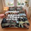 Gta Iv Bedding 3 Piece Set Hd Print Duvet Cover Pillowcases For Teens Adult Bedroom Decoration Christmas Gift C9211714
