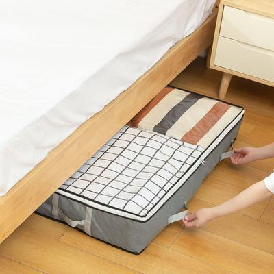 Under Bed Storage Organizer Drawer Fabric Clothes Blanket Dustproof Box with Handle for Home Bedroom