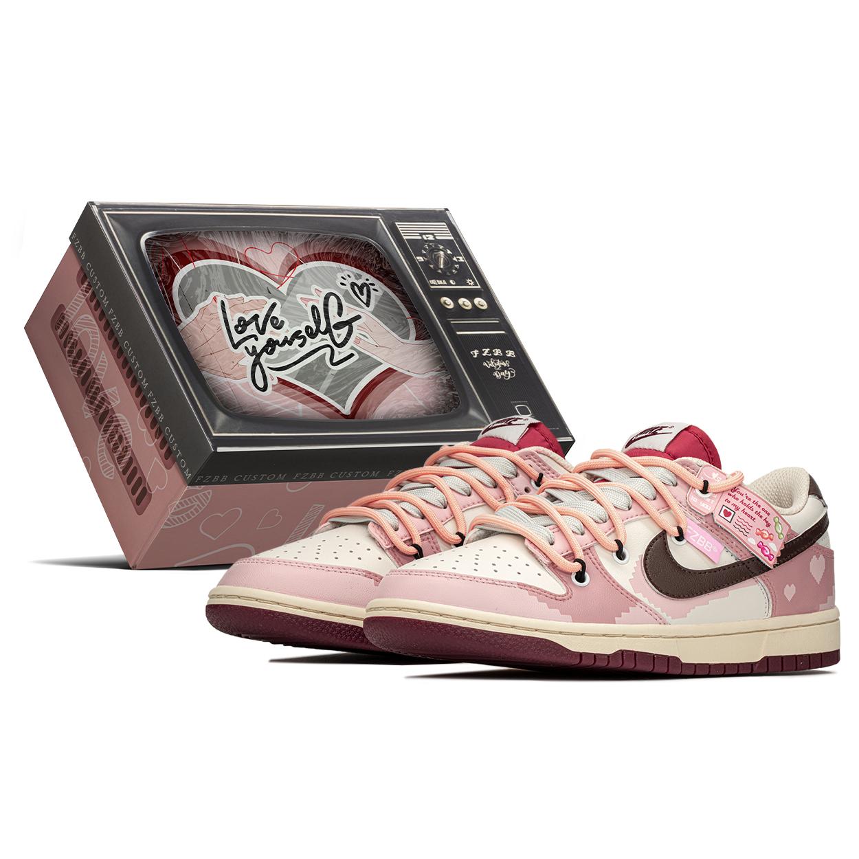 

Nike Dunk Slip Resistant Abrasion Resistant Slip Resistant Abrasion Resistant Low top Skateboard Shoes Women s HF0736-161(TeamA-S-BOX) 40