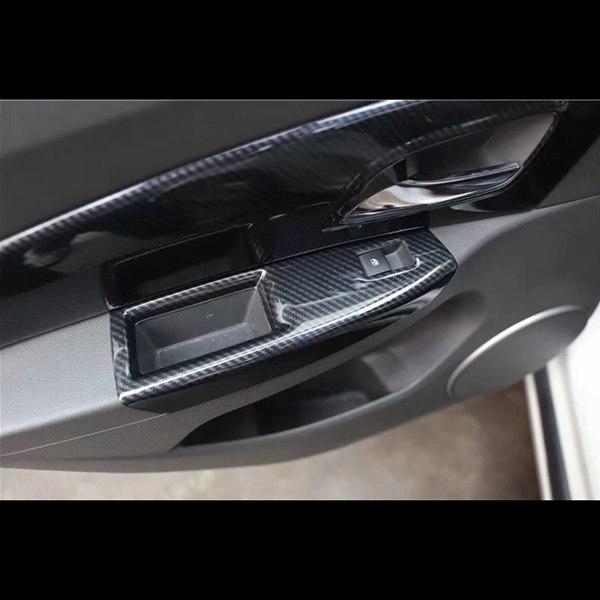 4-Piece Interior Door Window Switch Cover for 2009-2015 Chevrolet Cruze LHD