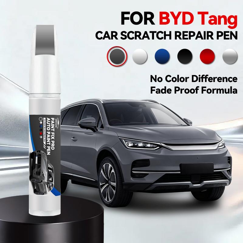 Für BYD Tang 1990-2026 Lackreparaturstift Ausbesserungsstift Kratzerentferner DIY Autozubehör Schwarz Weiß Silber Grau Blau Rot