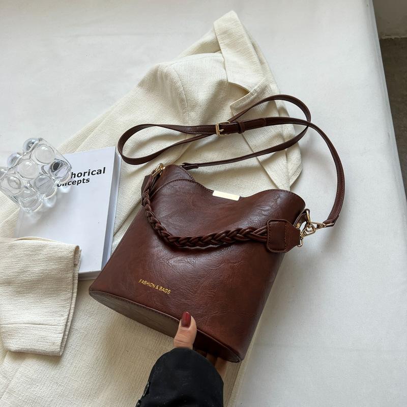 

Женская сумка на плечо, сумка-тоут, сумка через плечо, из ПУ, большой вместимости, модная, портативная кофейный