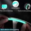EKIND 20 Pcs Reflective Wheel Stickers Night Colorful - Waterproof Heat Resistant Scratch Resistant