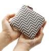 Indenya Inden CHEVRON Coin Purse Bill Pocket Compact Wallet Traditional Craft Koshu Inden Deerskin Lacquer Original Brand [Indenya] (No.7602)
