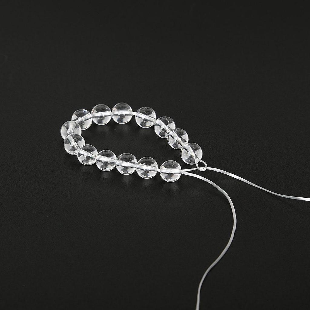 Fil Élastique 40 Mètres Cristal Transparent Cordon de Perles Fil Fil Fabrication Bracelet DIY