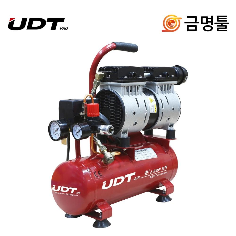 

UDT UDS 1006 малошумный компрессор, 480 Вт, 6 л, безмасляный стоматологический компрессор, тихий компрессор