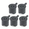 5PCS Steam Release Handle Lightweight Portable Wearable Durable ABS Pressure Cooker Valve