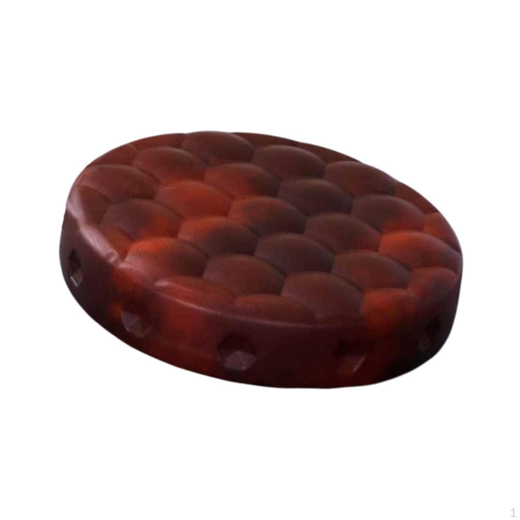 Bar Stool Cushion Waterproof PU Leather Cover Replacement for Dining Room Salon SPA