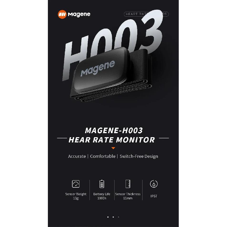 Magene H303 H603 H803 Heart Rate Monitor Mover Sensor Dual ANT Bluetooth With Chest Strap Cycling Computer Wahoo Garmin Sports