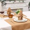 Soft Textured Napkins for Restaurants Imitation Linen Cloth Napkin Washable Fabric 18 x Decorative Table Events Inch Square Napkin Weddings