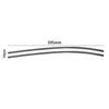Carbon Fiber Rear Door Panel Cover Trim Strip For Mercedes-Benz G-Class W463