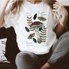Harajuku Retro 90er Jahre Mode unisex Pilzbedrucktes T-Shirt Kleidung unisex Kurzarm Bedruckt Übergröße Locker Oberteil T-Shirt.