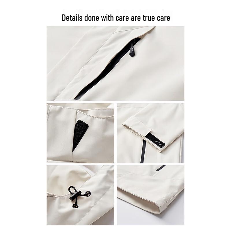 PLAYBOY Unisex 3-in-1 Waterproof Windbreaker