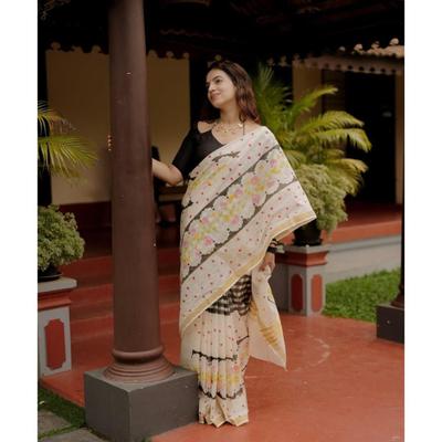Stylish Unick Weeding Wear and Party Wear Saree for Women ,Blouse (Need To Be Stitched As Per Size And Fit)