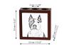 American Staffordshire Terrier, Amstaff – Pen holder with a dog, desk organizer with a print | Art-Dog