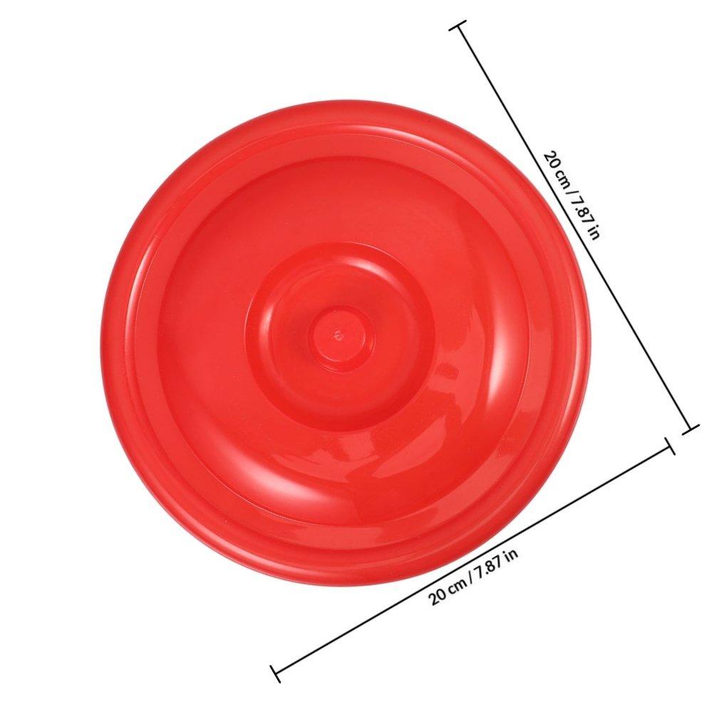 

2Pcs Round Plastic Bucket Covers for Waste Bins Garbage Cans Compost Containers Odor Proof Spill Proof Easy Press on Secure Fit