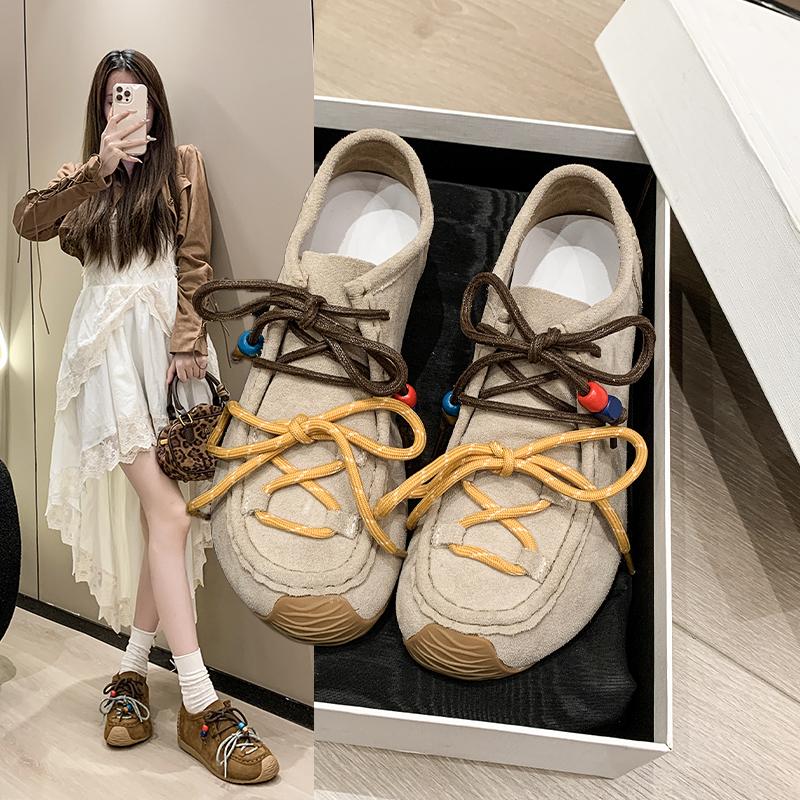 2025 Autumn New Fashion All-match Shoes for Women Style Fashionable, Simple, Comfortable, and Versatile Casual Trendy Shoes