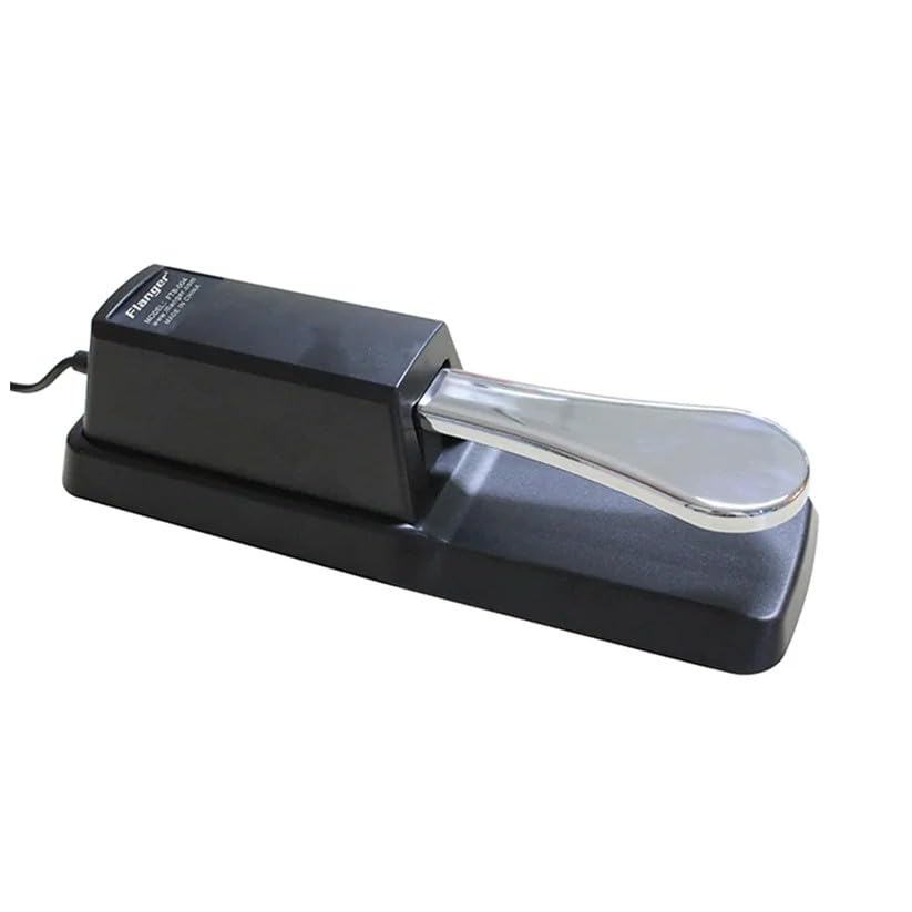 FLANGER Sustain Pedal Ideal for Keyboards and Digital Sustain Pedal with Polarity Switching FTB-004, Pianos, Pedal/Damper
