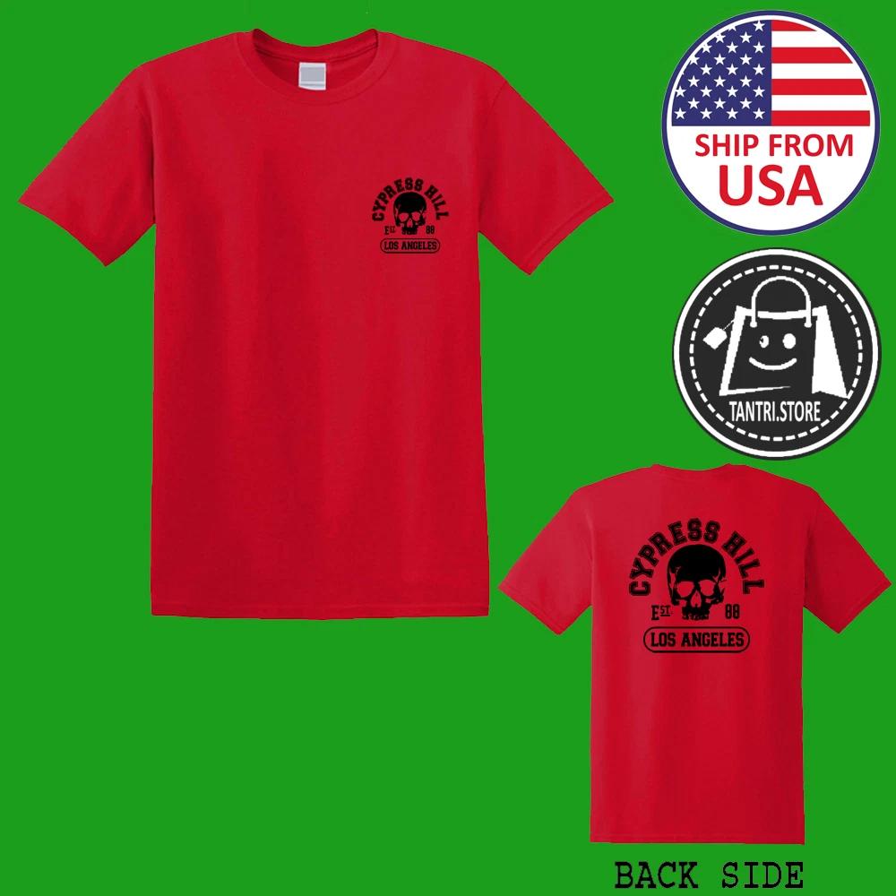 Cypress Hill Est. 1988 Men s Red Size S to 5XL 4XL