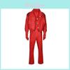 Akira Cosplay Jacket Pu Leather Motorcycle Streetwear For Anime Role Play
