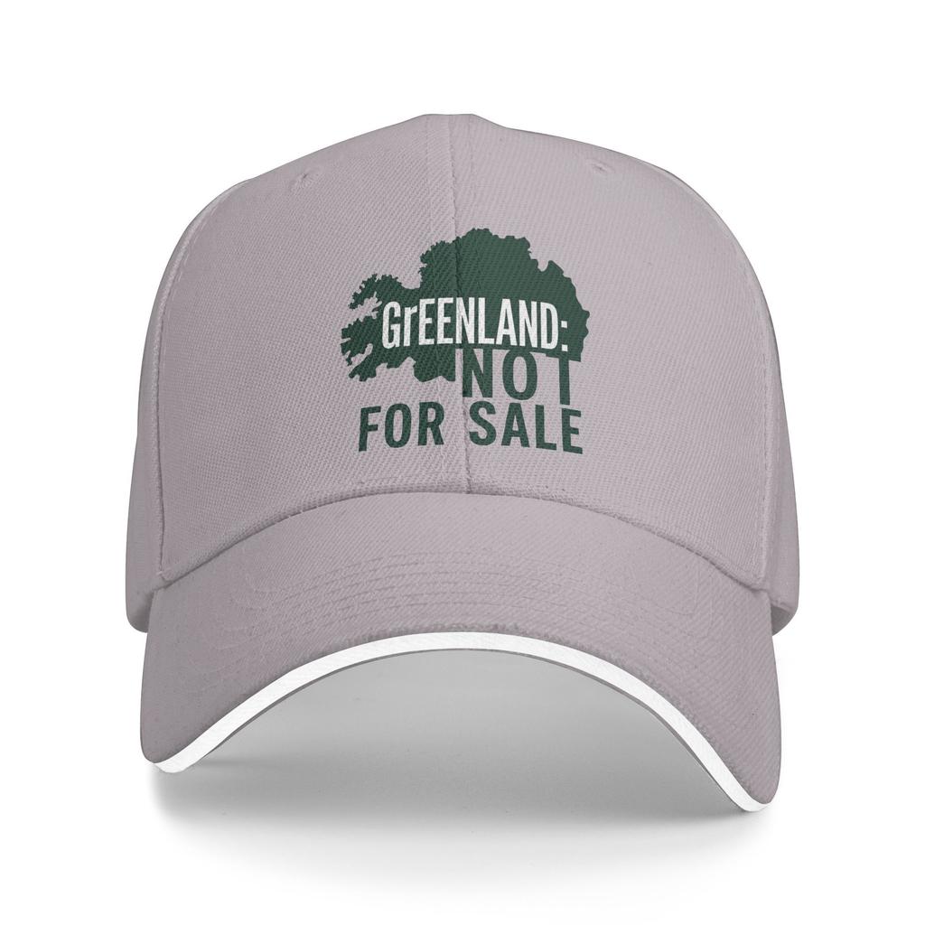Summer Greenland is Not For Sale Baseball Cap  Tennis Skate y2k Funny Design Sun Hip Hop Hats Unisex Women Dropshipping  Cap