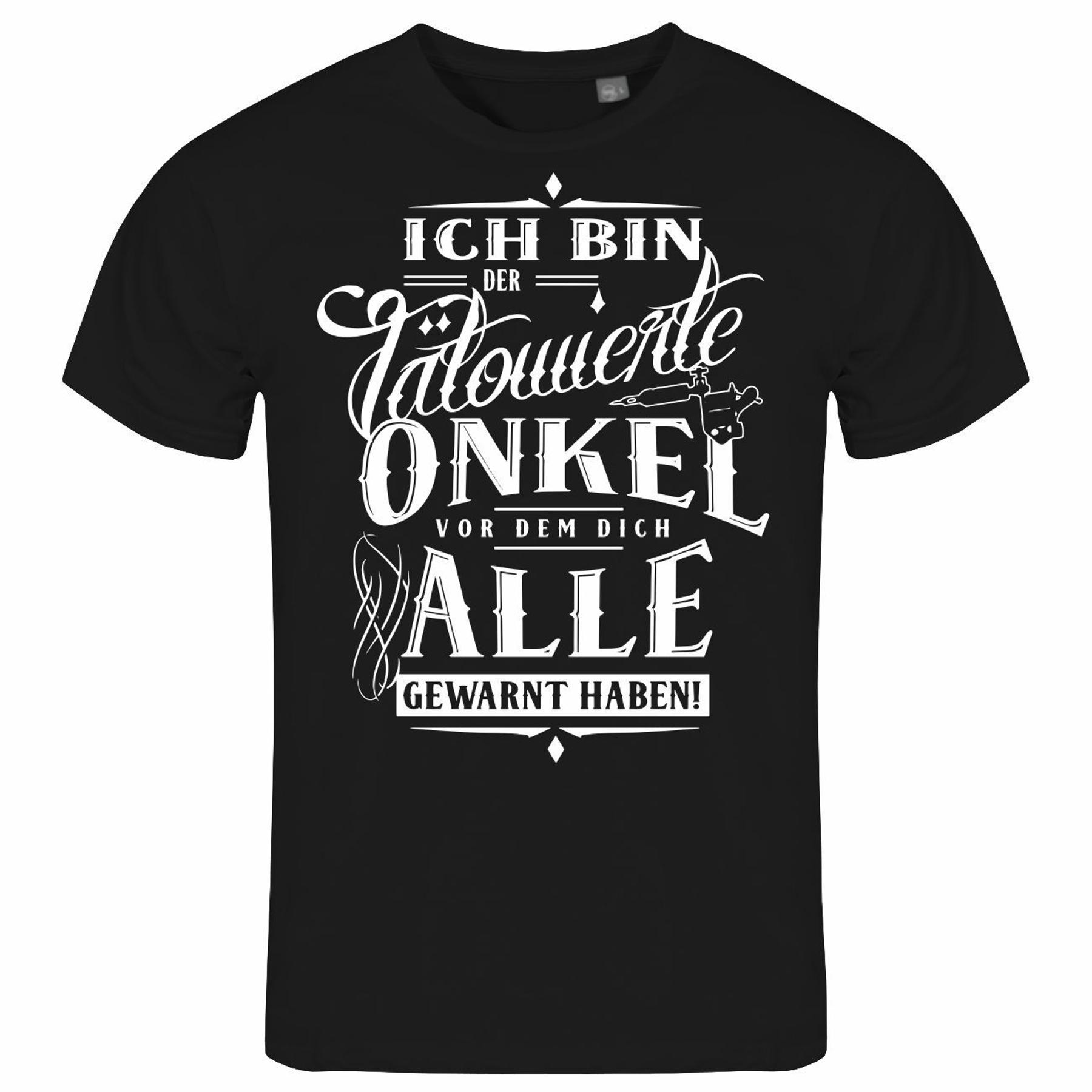 

Unisexs T Shirt I M The Tattooed Uncle S To 2XL Tattoos Family Saying 5XL різнокольоровий